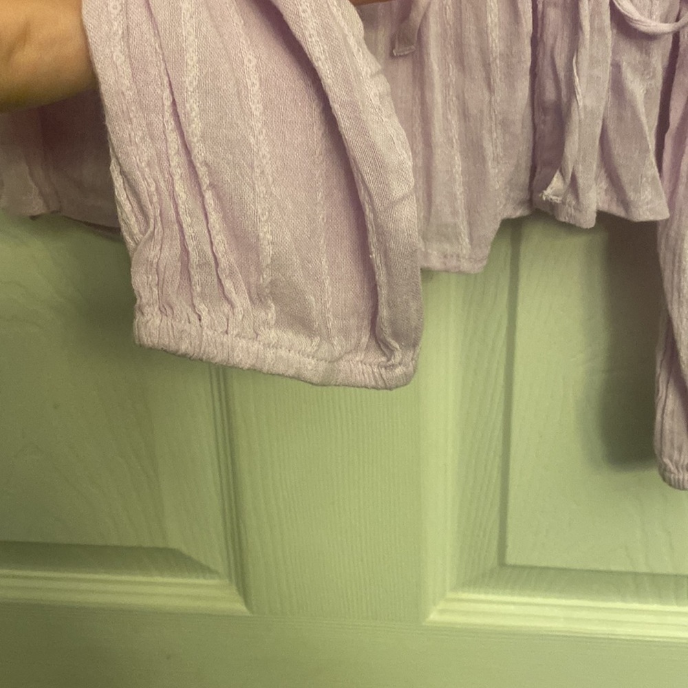 American eagle wrap peplum top NWT - Picture 5 of 9